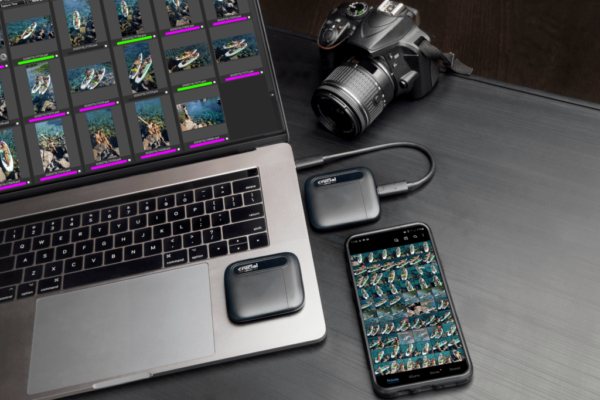 1TB Crucial External Portable SSD X6 - Image 3