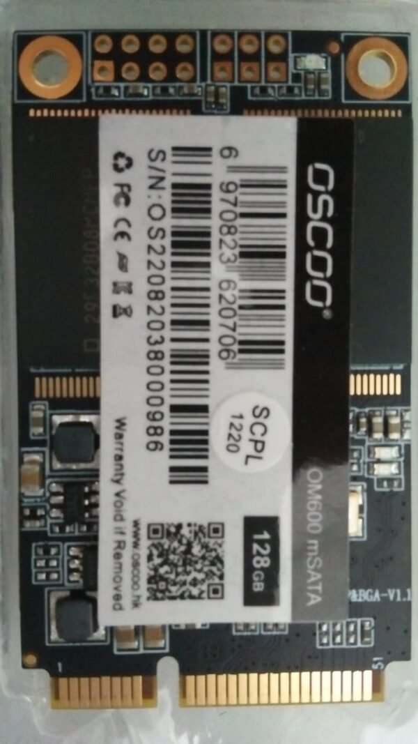 128Gb Ssd mSATA Oscoo OM600 (1-Cut) - Image 2
