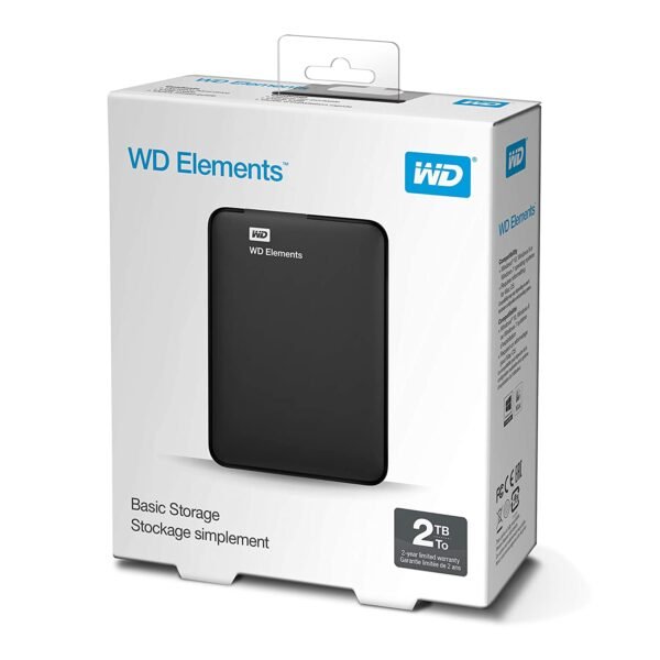 2Tb USB External Hard Drive WD Elements 3.0 - Image 8