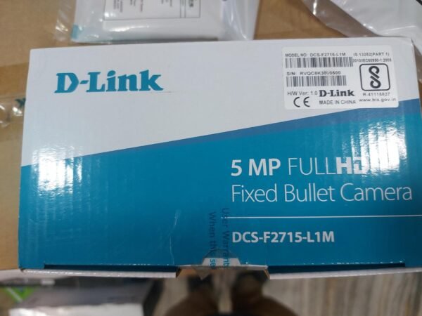 D-Link 5MP Bullet Metal Camera DCS-F2715-L1M | Extra Sale - Image 4