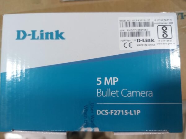 D-Link 5MP Bullet Camera DCS-F2715-L1P | Extra Sale - Image 4