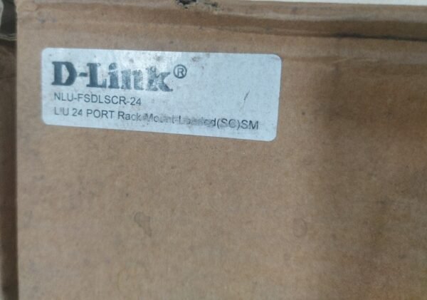 D-Link LIU 24 Port Rack Mount Loaded SC SM | Extra Sale