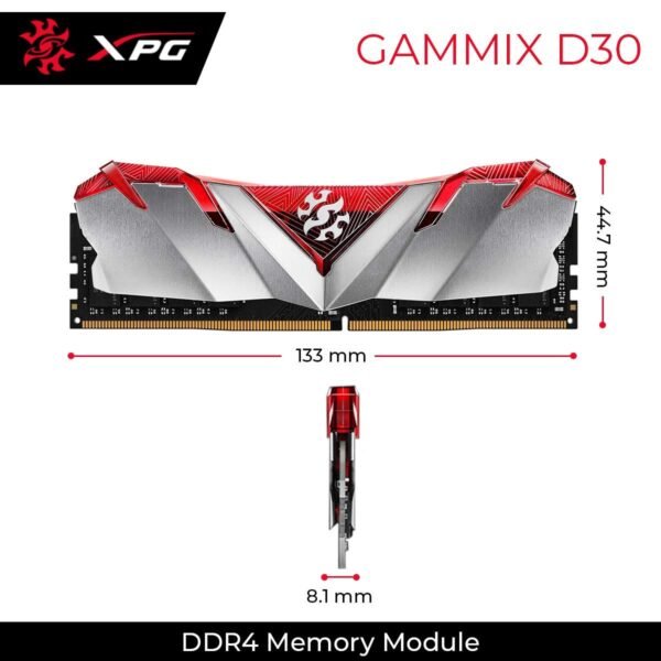 Adata 8Gb Ddr4 Desktop Ram Gammix 3200MHz - Image 5