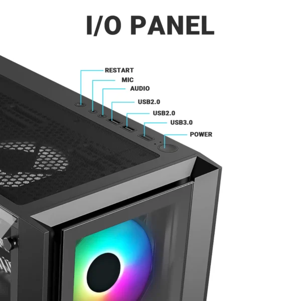 Ant Esports ICE-170TG Gaming Cabinet | Extra Sale - Image 5