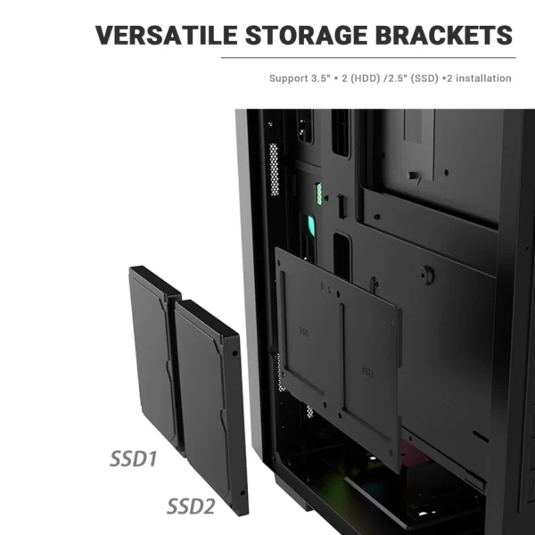 Ant Esports ICE-170TG Gaming Cabinet | Extra Sale - Image 6