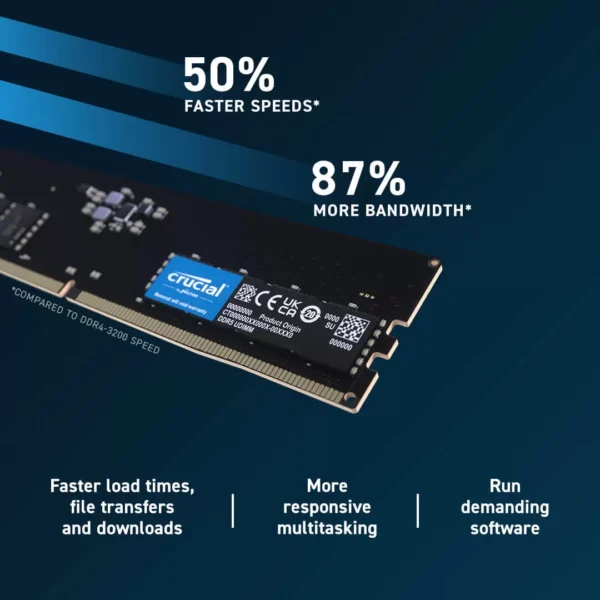 Crucial 16GB DDR5 4800MHz | Limited Lifetime Warranty - Image 5