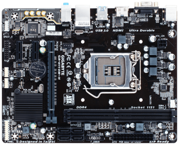 Gigabyte GA-H110M-H M Motherboard - Image 2