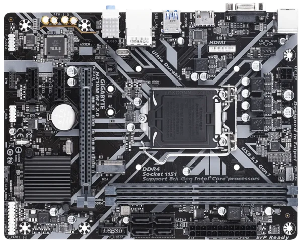 Gigabyte H310M M.2 2.0 NVME Motherboard | Extra Sale - Image 2