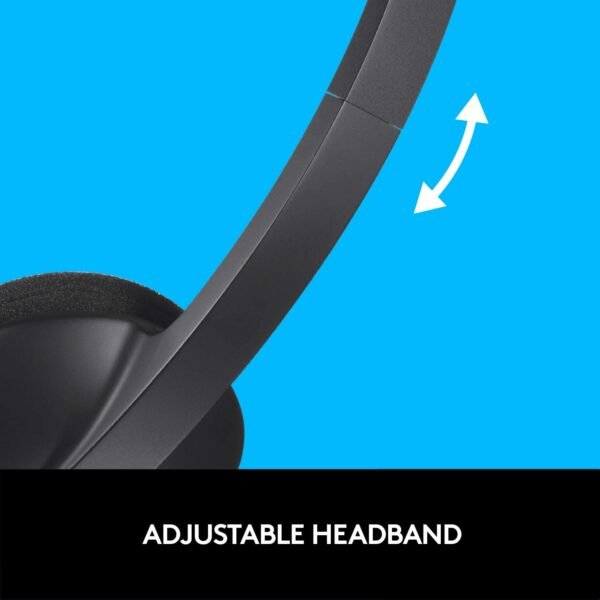 Logitech Wired USB Stereo Headset H-340 - Image 4