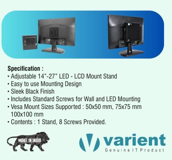 Vesa Mount Stand Varient Compatible Hp Tiny pc - Image 7