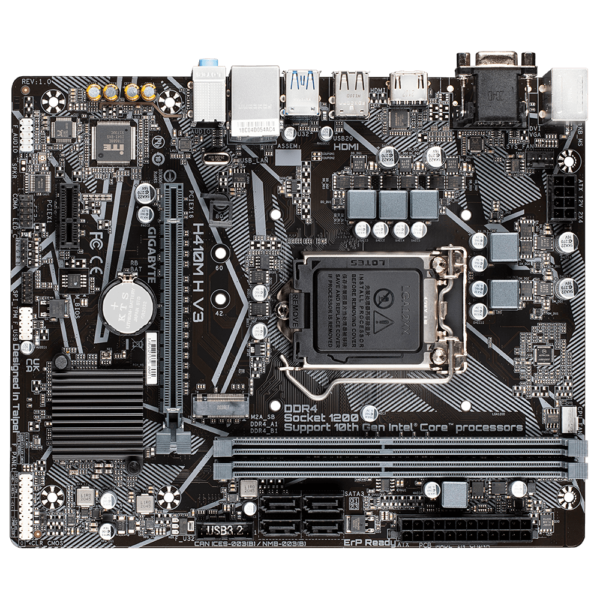 Gigabyte H410M H V2 Motherboard | Extra Sale - Image 2