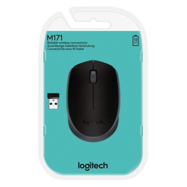 Logitech Wireless Optical Mouse M171 - Image 4